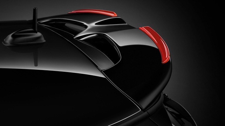 JCW Pro Air inlet trim in carbon