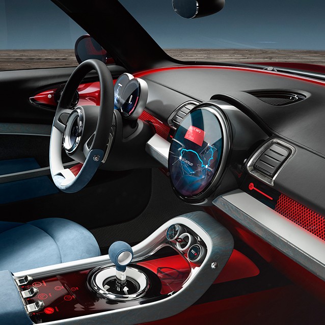 MINI Clubman concept interior special effects